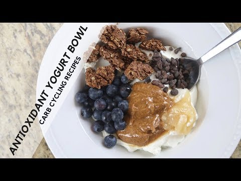 Antioxidant Packed Yogurt Bowl | HIITBURN Carb Cycling Recipes