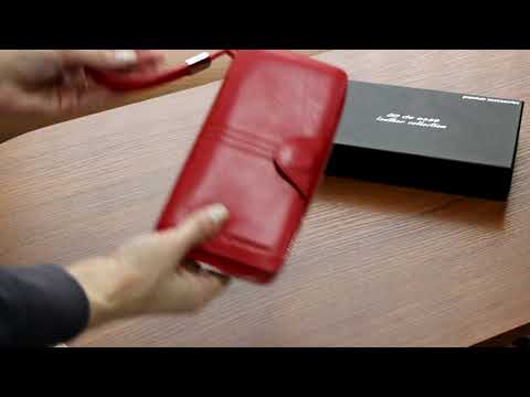 Кошелек de esse LC14621-GD02 Красный
