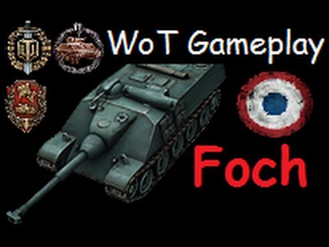 World of Tanks Gameplay | AMX 50 Foch - De Langlade's Medal, Top Gun & Defender
