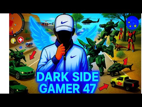 Rope Hero: Vice Town (Aircraft Transformers Fight in Army Base) | Android Gameplay HD. #viralgaming 