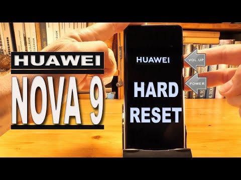 Huawei Nova 9 - Hard Reset (Factory Reset)