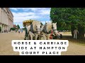 Horse Carriage Ride At Hampton Court Place Richmond London