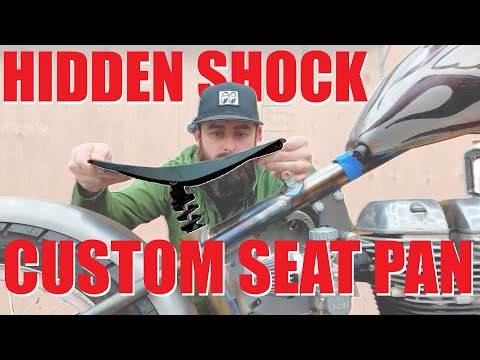 Hidden Shock Seat Pan - RE Chopper - Part 9