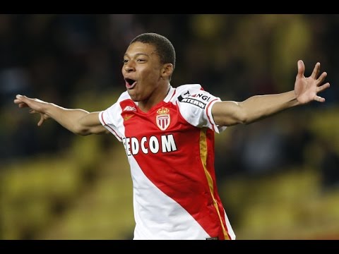 Caen vs Monaco Kylian Mbappe Goal 0-1  19/03/2017