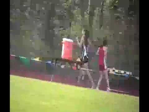 Alison Travers Running the 4 by 400 Meter Relay for The Governor's Academy