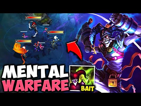 PINK WARD BEATS YOU BY DESTROYING YOUR MENTAL!! (THE SHACO MASTERMIND)