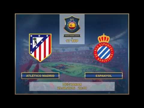 AFL. Spain. Premier League. Tour 17. Atletico Madrid - Espanyol