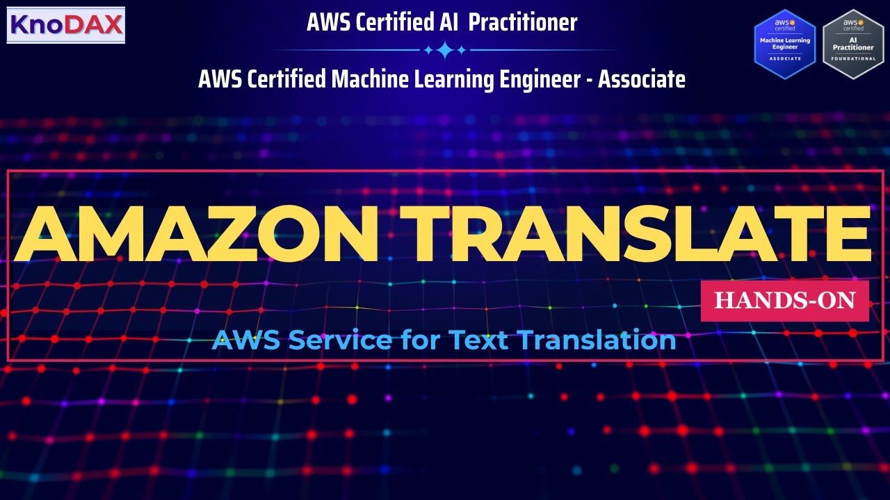 Amazon Translate Tutorial | Easy Language Translation with AWS (Step-by-Step Demo)