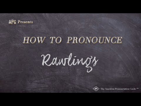 How to Pronounce Rawlings (Real Life Examples!)