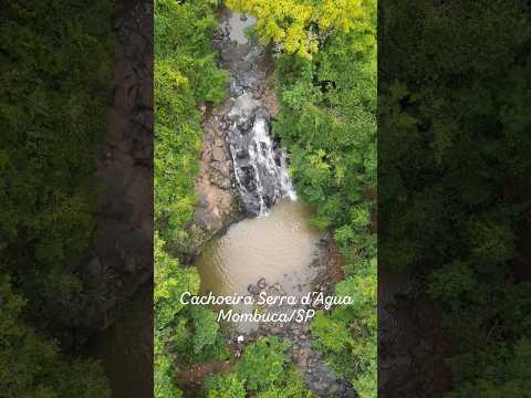 Cachoeira Serra d'Água em Mombuca/SP. Fácil acesso e excelente opção. #shorts #cachoeira #waterfall
