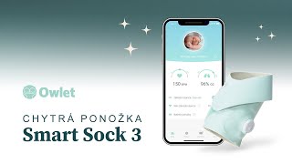 Owlet Smart Sock 3 Růžová