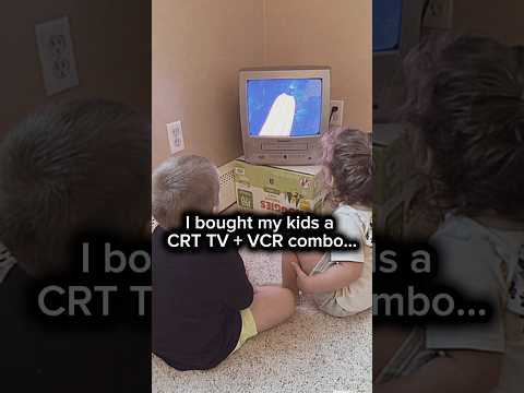 Buying a CRT/VCR For My Kids Was Life Changing