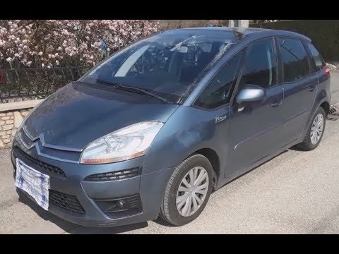 2007 Citroen C4 Picasso startup, engine and in-depth tour