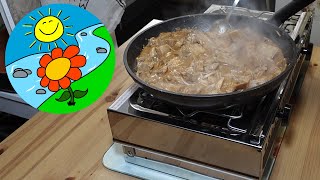 Blackout-Vorsorge – Kochen aus dem Notvorrat mit dem Compass Spiritus-Kocher 3000 Jackfrucht-Ragout