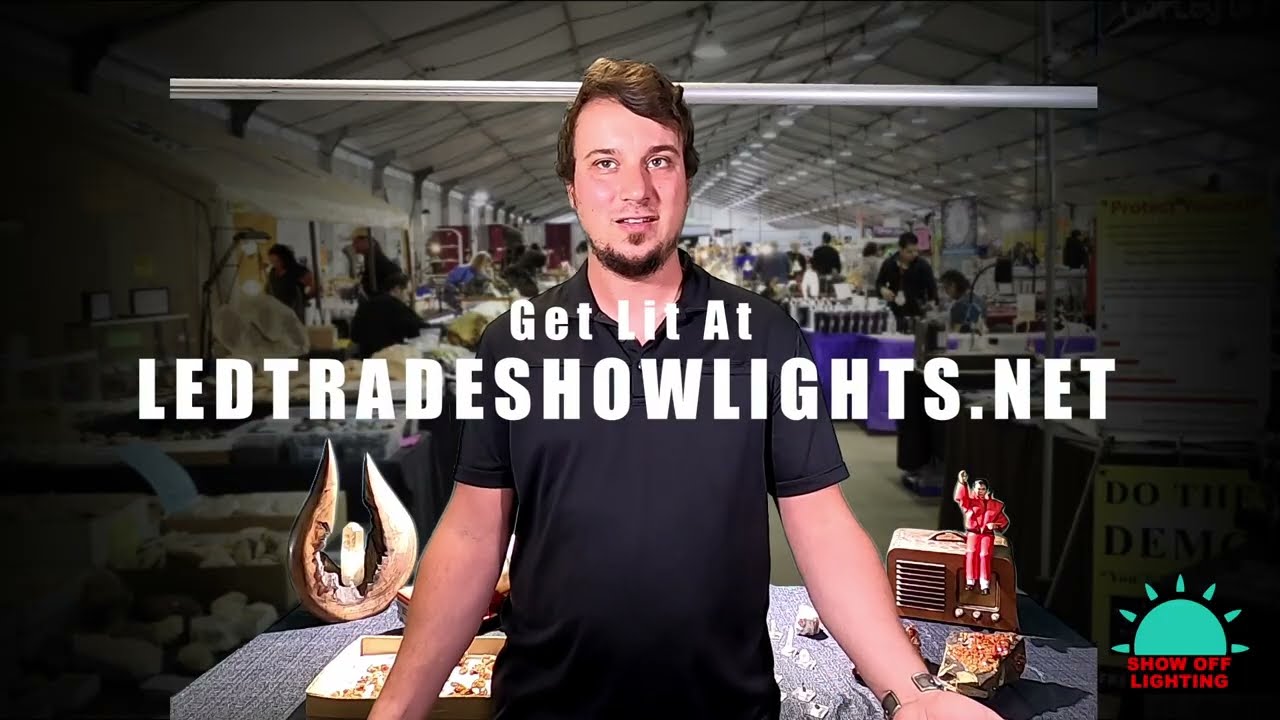 Transform Your Trade Show Booth With Show Off Lighting Modular LED Lighting System