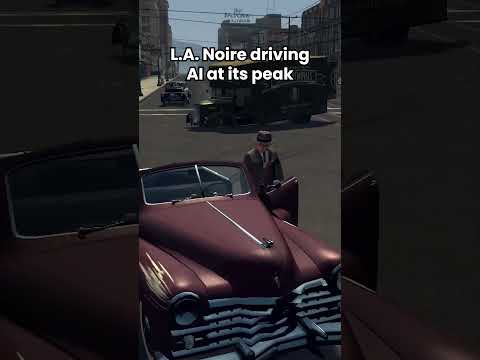 L.A. Noire driving AI is so peak #lanoiregameplay #lanoire #gaming