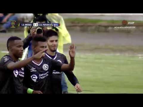 Resumen: América de Quito 4 LDU de Portoviejo 0 - COPA ECUADOR 16avos de final ida