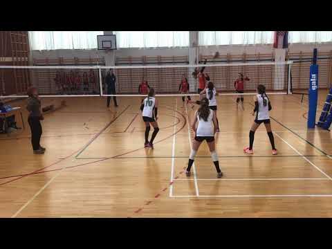MALA ODBOJKA OK FORESTA-ŽOK IVANEC 1:0 PRVI SET REGIONALNO NATJECANJE 24.03.2018.