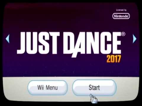 Just Dance 2017 Song List Menu (Wii)