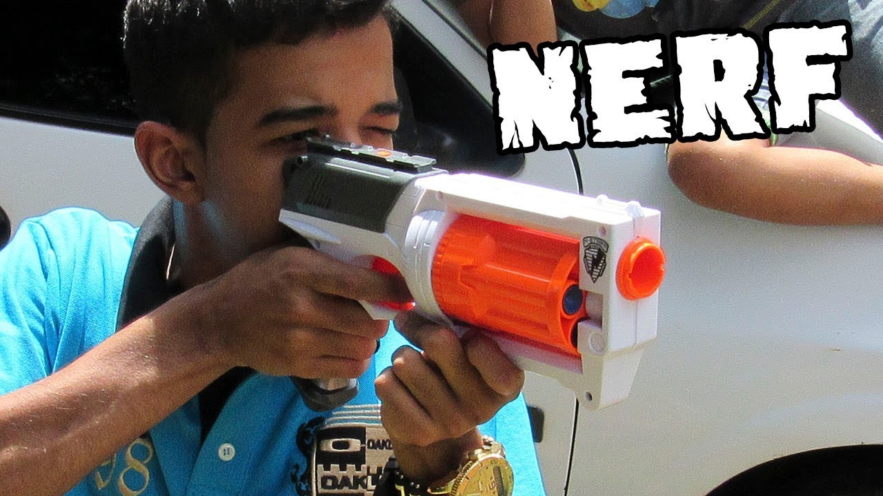 TESTANDO A POTÊNCIA DA NERF