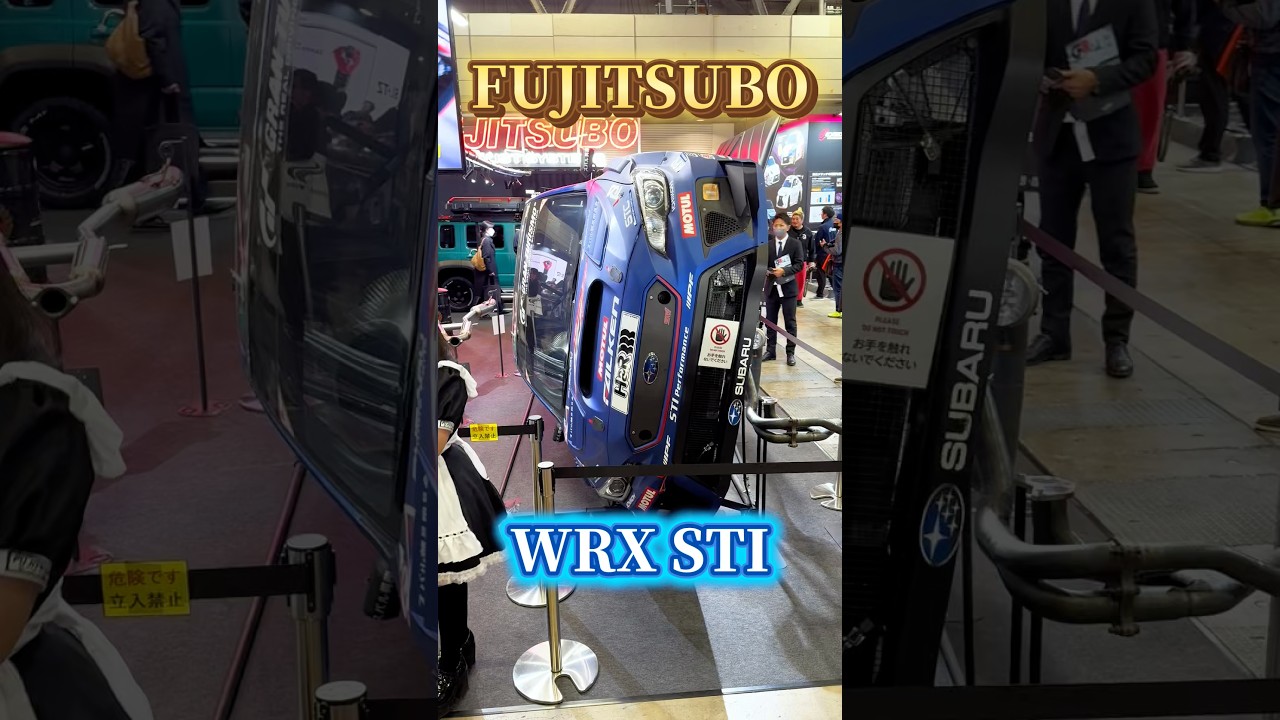 横転展示 #subaru #wrx #fujitsubo #マフラー #カスタム #勇翔 #shorts