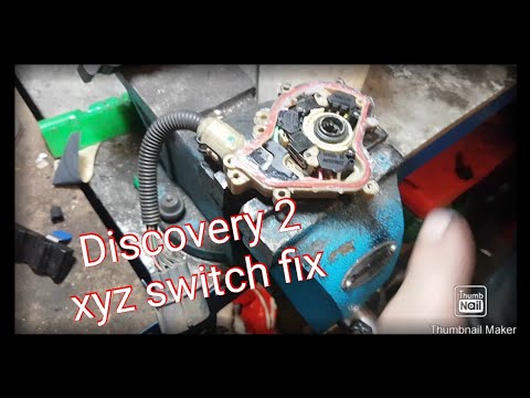 how to fix M and S on discovery 2. xyz switch 2003 td5 land rover repair