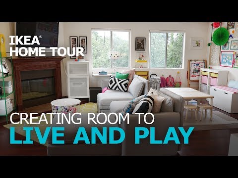 子どもにやさしいリビングルームのアイデア - IKEA Home Tour (第307話) (Kid-Friendly Living Room Ideas - IKEA Home Tour (Episode 307))