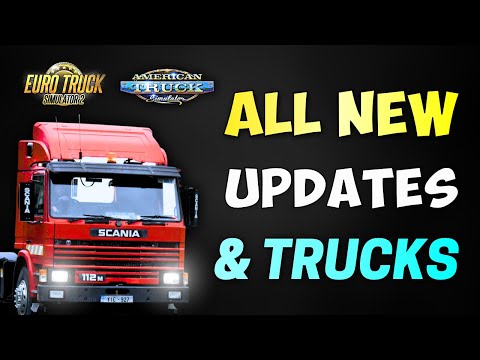 ALL 25+ Special Updates, New Trucks & Map Content | ETS2 & ATS (From Christmas Stream)