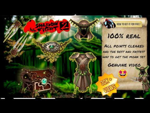 Shadow fight 2 how to get Monk set | 100% real  | VOLT GAMING