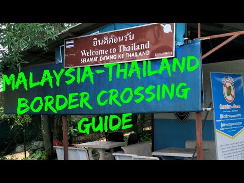 Malaysia-Thailand Border Crossing on a Motorcycle Guide