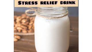 Stress relief drink/ Healthy Poppy seeds drink