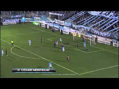 Gol de Montiglio.Atlético 1 Patronato 0. Fecha 28.Torneo Primera B Nacional.Fútbol Para Todos