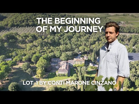 The beginning of my journey: LOT 1 by Conti Marone Cinzano