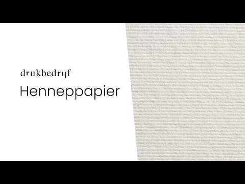 Henneppapier