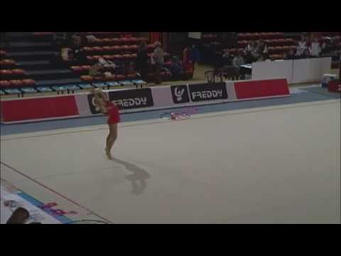 Ginnastica 5 Cerchi SERIE B 2016: cerchio GIULIA GHIRO