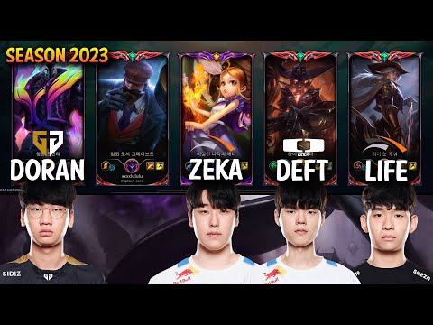 Doran, Zeka, Deft and Life in the same TEAM (K'SANTE, ANNIE, SENNA and ASHE) - KR Ranked