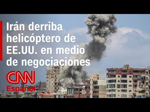 Guerra con Irán: Trump denuncia derribo de helicóptero y promete respuesta