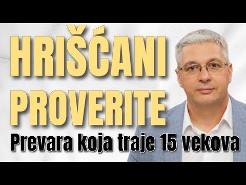 HRIŠĆANI PROVERITE - USPELI SU - Prevara koja traje 15 vekova - mr Zoran Marcikić Biblija uči