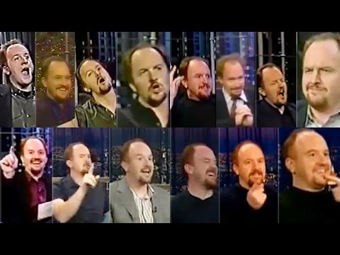 15 Years of Louis C.K. on Conan O'Brien Best Bits Compilation (1993-2008) [CHRONOLOGICAL]