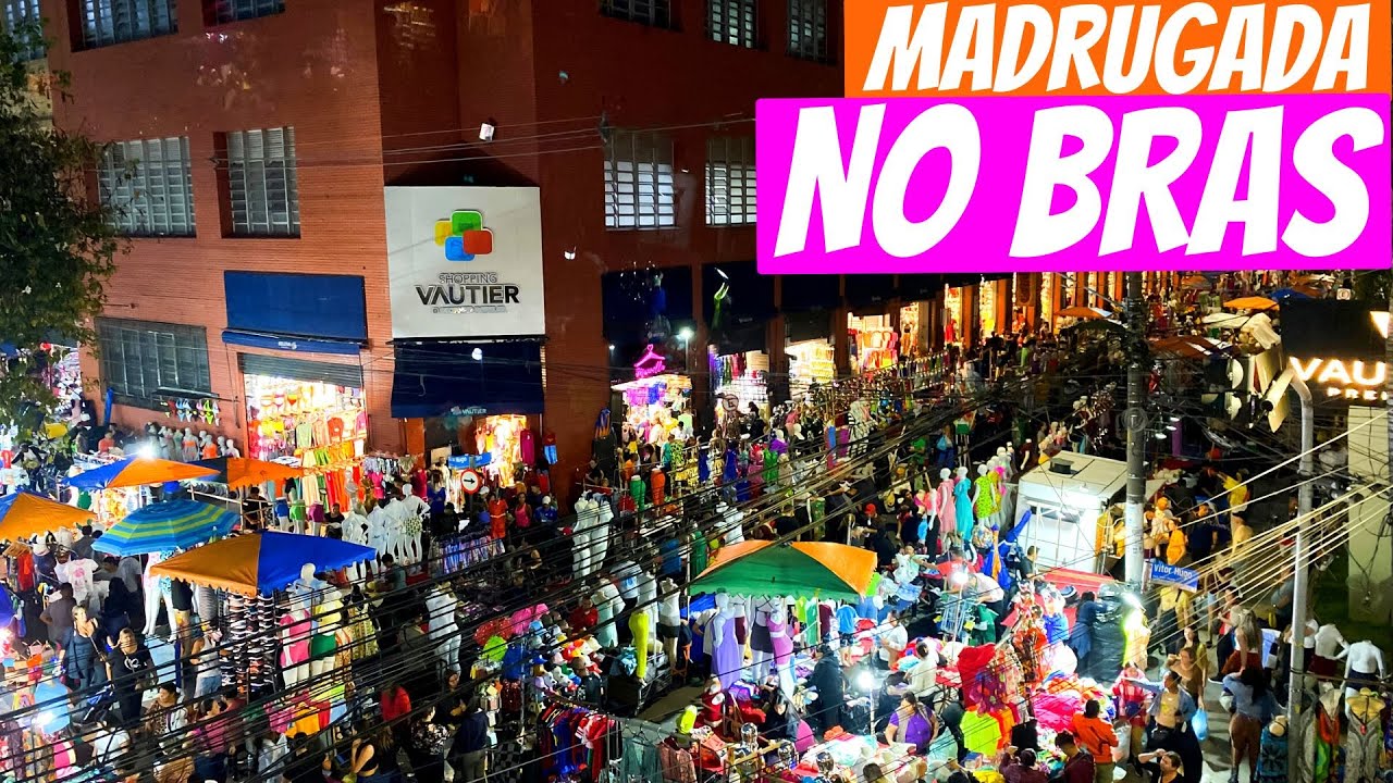 🟠FEIRINHA DA MADRUGADA DO BRÁS - Rua Tiers e Vitor Hugo! Como comprar no atacado na feira de SP