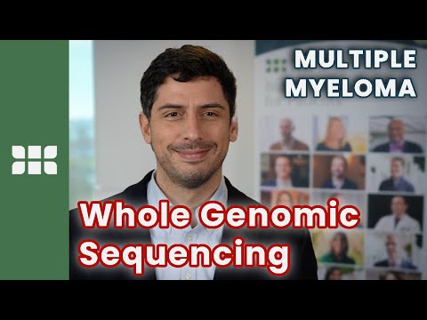 The Unique Power of Whole Genome Sequencing in Multiple Myeloma | Francesco Maura, MD | #ASH24