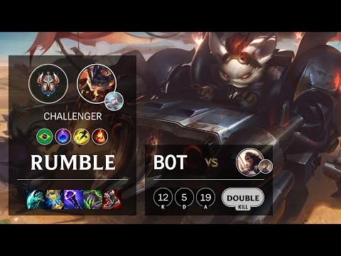 Rumble Bot vs Samira - BR Challenger Patch 11.3