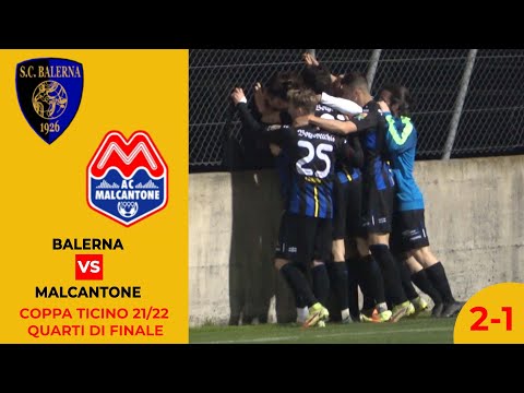 Balerna VS Malcantone (Coppa Ticino 21/22 - Quarti di finale)