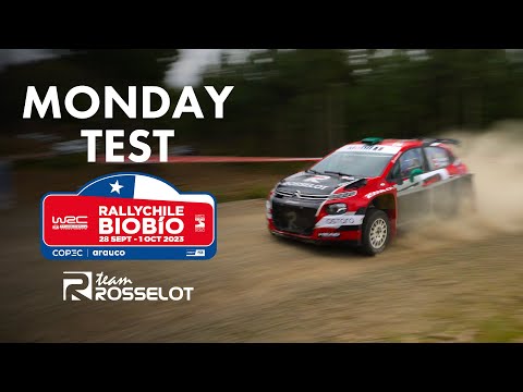 Monday Test WRC 2023