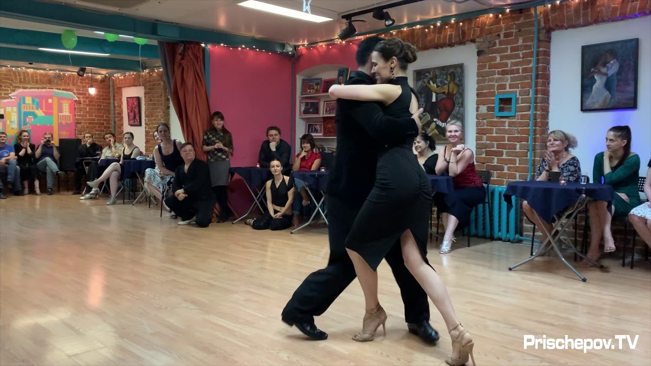 Rodrigo Hernán Saucedo & Elvira Lambo, Милонга Sueño Azul 07.11.2019