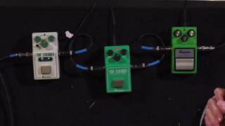 Video thumbnail for Ibanez NTS Tubescreamer Nutube: Tube Screamer Shootout by Absolute Music