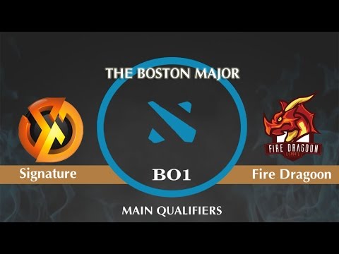 Signature vs Fire Dragoon Highlights, The Boston Major 2016 - Main qualifiers SEA