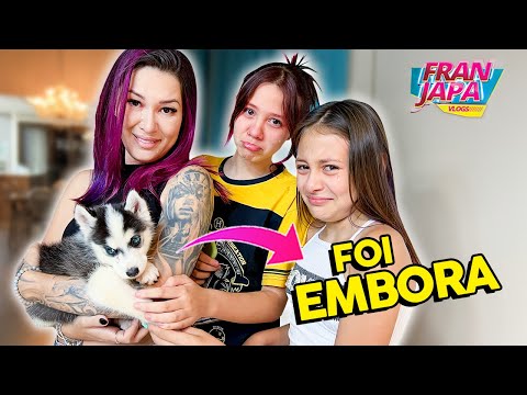 MEU CACHORRINHO FOI EMBORA !!! 😭- Fran Japa