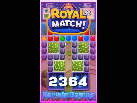 Royal Match Level 2364 - No Boosters Gameplay