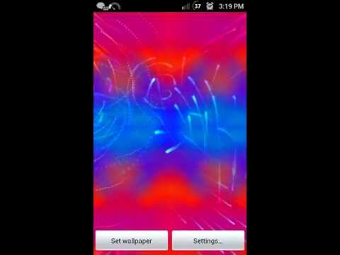Classic Tie Dye Live Wallpaper Video